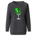 thumbnail image 4 of St Patricks Day Sweatshirt Women, Long Sleeve Sweatshirts Women, Crew Neck Pullover Sweatshirt Fashion Womens St Patricks Day Printing Sweatshirts Round Neck Long Sleeved Sweatshirt Tops, 4 of 4