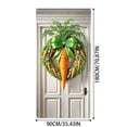thumbnail image 3 of TIELUTT Rideau de Porte de Pâques Bannière Décorative avec Design d'Œuf et de Lapin pour Fête de Vacances Robe de Fête pour Femmes Banderoles de Drapeau de Fête Robes de Fête pour Adolescentes Organisateur de Planificateur d'Événement 202, 3 of 6