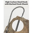 thumbnail image 3 of BLUEWING HI-LO Rig with 3 High Carbon Steel Hooks Bottom Fishing Rig Multi Hook Teaser Rig Versatile High Low Fishing Rigs for Saltwater and Freshwater 3/0-5 pcs/bag, 3 of 7