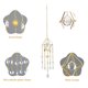 thumbnail image 5 of Moyic Crystal Sun Catcher Star Geometric Window Hanging Pendant Pulido Puerta de fiesta de moda para Home Garden Balcón Decoración del hogar Moyic HA062268-00B, 5 of 6