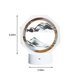 thumbnail image 3 of Lámpara de mesa con arena móvil | Reloj de arena giratorio de 360° con luz LED RGB que cambia de color | Decoración de escritorio con alimentación USB para sala de estar, dormitorio u oficina, 3 of 7