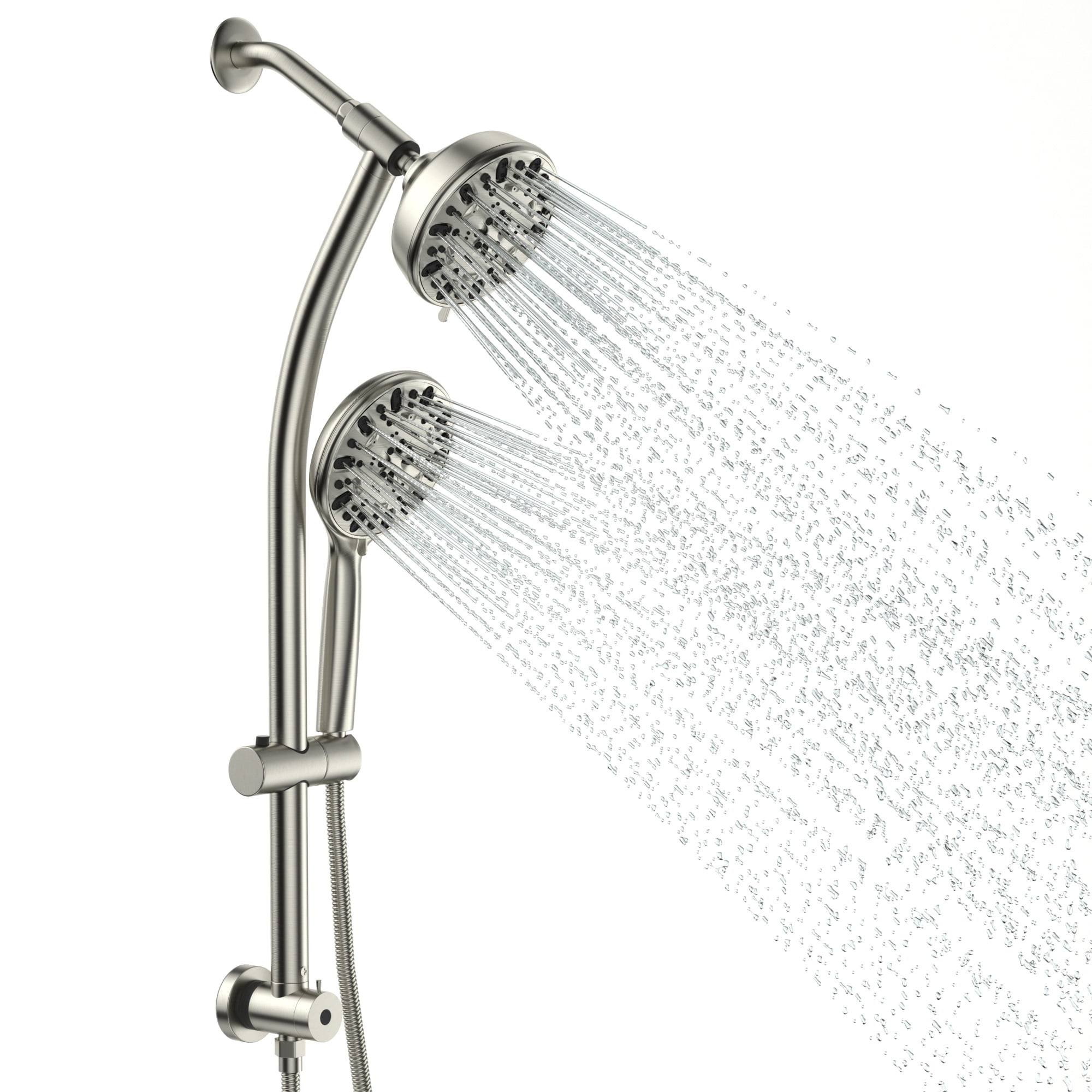 5 inch Shower Head and Handheld Shower 3Way Dual Shower Head Combo