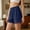 Navy, variant on YHAJDS Ladies Cotton Shorts Solid Pockets Sports Summer Casual 5 Inches Everyday Wear