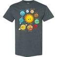 thumbnail image 3 of Inktastic Cute Planets, Solar System, Space, Cosmos, Galaxy T-Shirt, 3 of 5