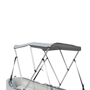 3 Bow Portable Bimini Top Cover Sun Canopy Suit 12-13 ft Inflatable Dinghy