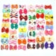 thumbnail image 1 of 30 PCS（Color random)Dog Hair Clips Bows for Small Dogs Costume Crystal Rhinestone Girls Puppies Barrette Grooming Hair, 1 of 5