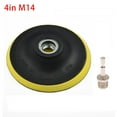 thumbnail image 1 of 3-7 Inch Self-Adhesive Backing Pad Polishing Plate With 10/14Mm Thread Adapter, 1 of 7