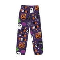 thumbnail image 6 of Balery Halloween Sweet Candy print Men's Pajama Pants,Ultra Lightweight Pjs,Lounge Pant-Medium, 6 of 9
