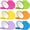 Bright Colors, variant on 12 Pieces Mini Folding Mirror Round Compact Mirror Portable Pocket Mirror Makeup Small Mirror Vintage Portable Travel Makeup Mirror for Women Girls (Morandi Colors)