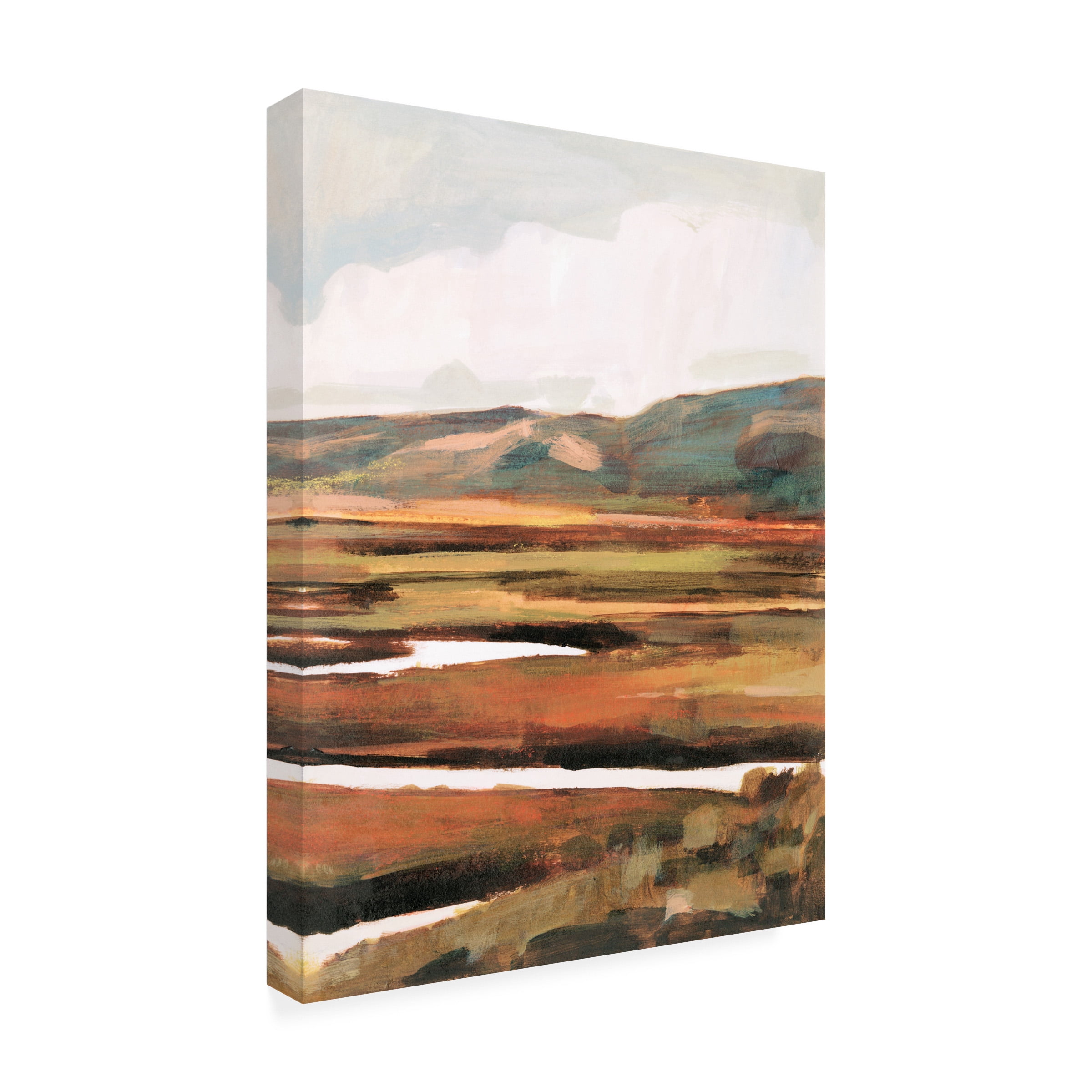 Victoria Borges 'Mountain Field II' Canvas Art
