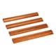 thumbnail image 3 of 4 piezas de soporte de madera para mahjong, resistente, accesorio de mesa para el hogar. marrón oscuro, 3 of 8