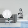 thumbnail image 2 of Acuario de escritorio,Pecera pequeña transparente,pecera,jarrón,mesa,Tanque de peces Contenedor de acuario transparente Hogar,Estatua de Guan Yin,Estatua de Guan Yin para decoración del hogar., 2 of 8