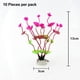thumbnail image 2 of 10 piezas de plantas en acuario, pecera decorada con coloridos peces artificiales, pecera decorada con plantas de acuario., 2 of 5