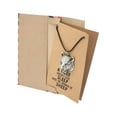 thumbnail image 5 of Quan Jewelry Tiger Necklace, Jewelry Gift for Women, Inspirational Gift with Greeting Card, 5 of 7