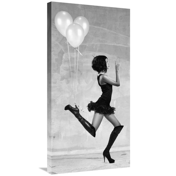 Global Gallery's 'Up!' by Lauren Julian Stretched Canvas Wall Art