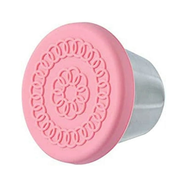 Recipiente multifuncional Cateissary para ensalada y salsa con Tapa rosa