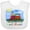 AA-White, variant on Inktastic I Love Trains Boys or Girls Baby Bib