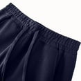 thumbnail image 4 of Dasayo Joggers for Women Taper Joggers Yoga Long Sweatpants Drawstring Blue Plus Size Activewear Women's Sweatpants M, 4 of 4