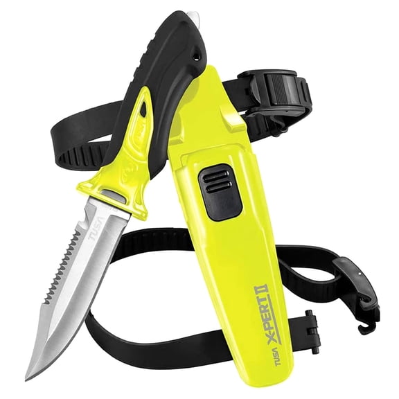 TUSA X-Pert II Knife Drop Point - Flash Yellow