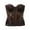 Coffee, variant on Vintage Corset Tops for Women Satin Waist Cincher Overbust Bustiers Strapless Open Back Renaisssance Corsets