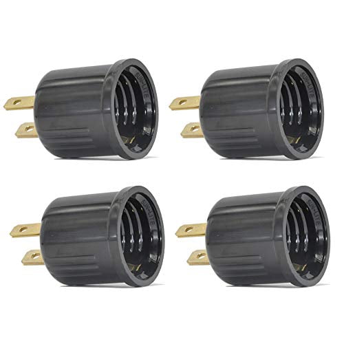 Outlet to Socket Adapter,Plugin Light Socket,Convert Outlet to Light