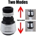 thumbnail image 5 of 2pcs Kitchen Faucet Aerator,Splash Filter Attachment Faucet 360 Rotate Swivel Saving Diffuser Nozzle Filter Adapter, 5 of 5