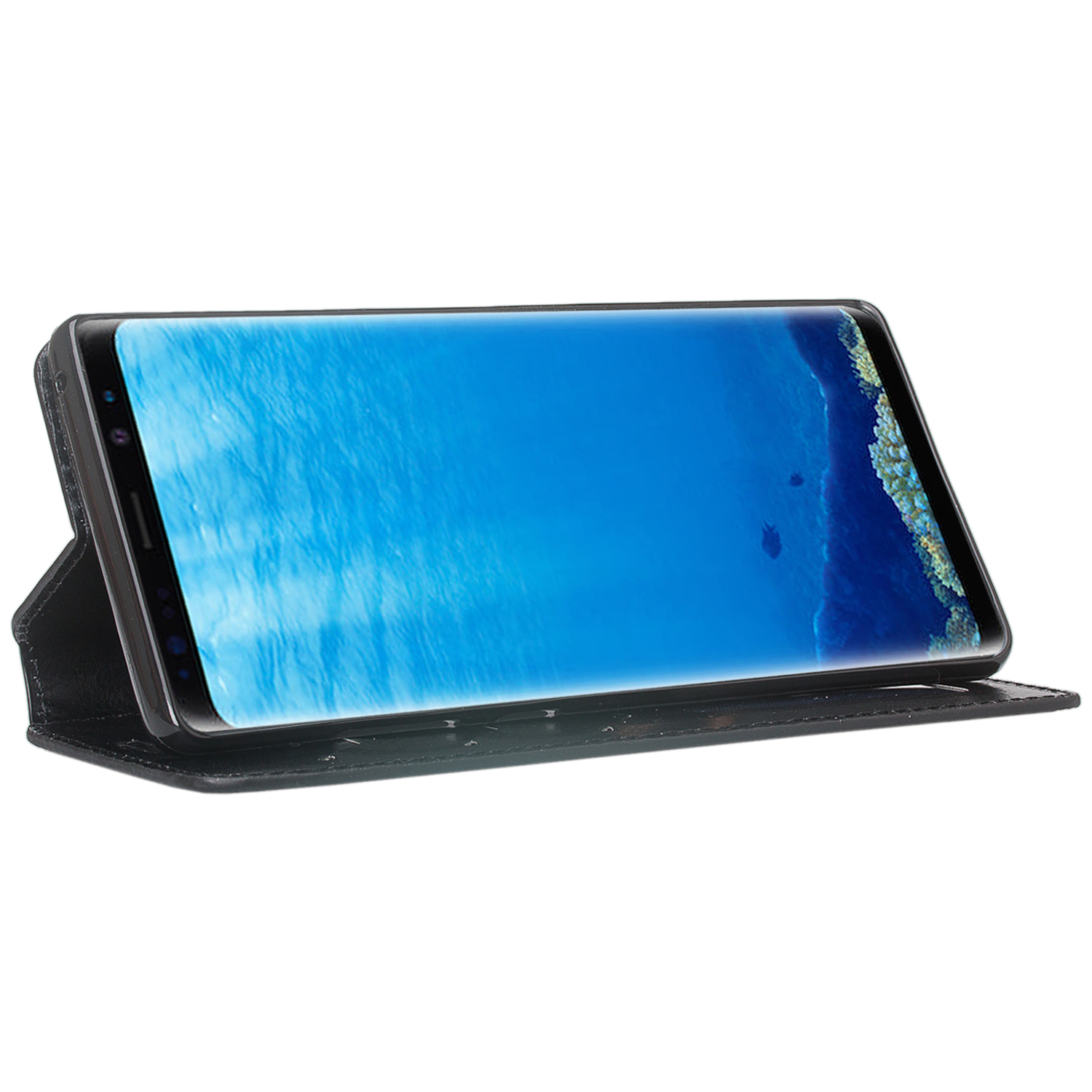 Wallet Stand Case for Samsung Galaxy Note 8 Exact Fit