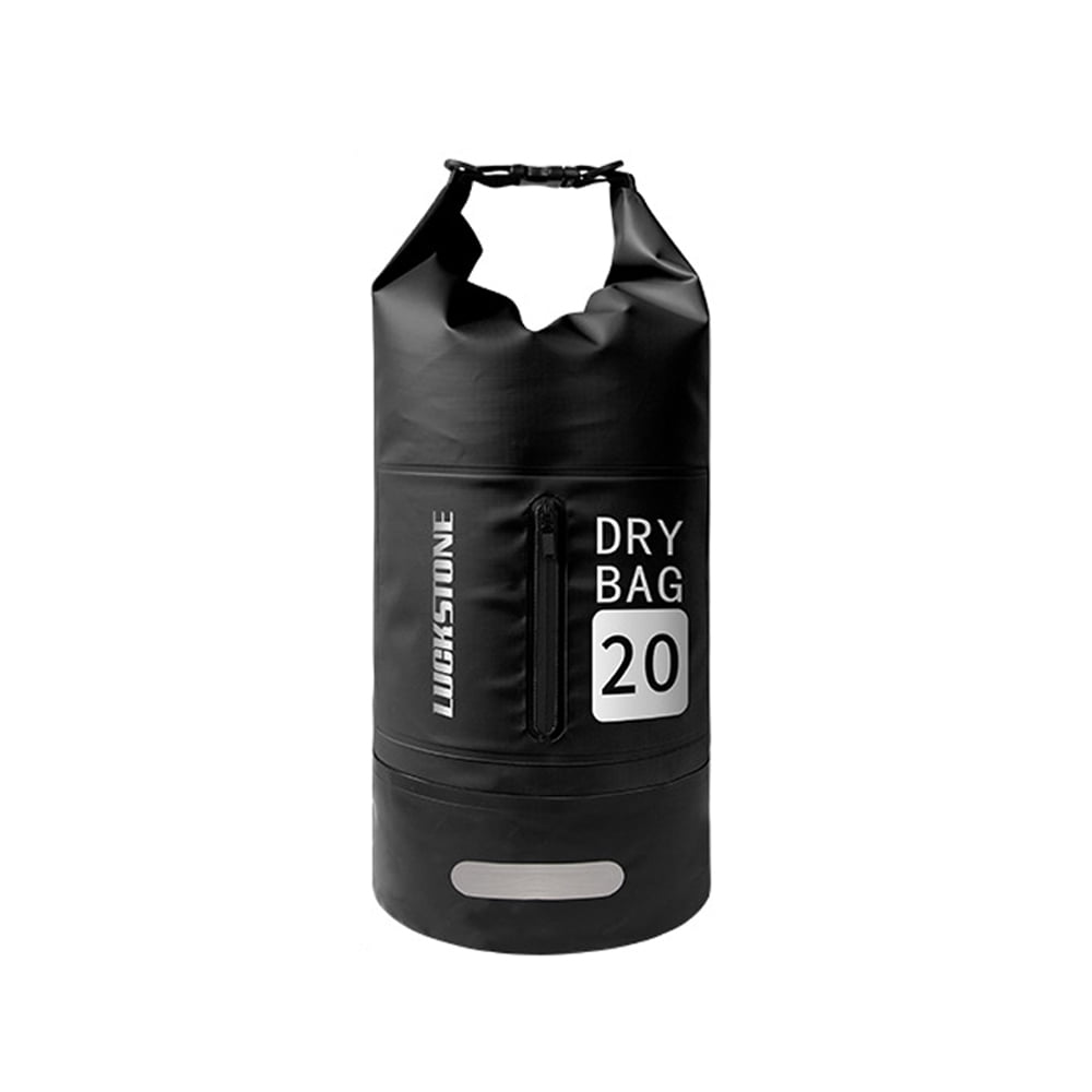Dry Waterproof Dry Bag 10L/20L Large-Capacity Bucket Bag With Shoulder Straps Lightweight Backpack For Rafting, Swimming, Kayaking, Camping