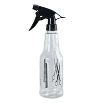YardVibe Spray Bottle 16.9oz Adjustable Scissors Spray Storage Bottle Hairdressing Spray Container for Hair, Plant and Home Cleaning