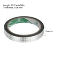 thumbnail image 2 of Silver Tone Metalized Tape  3/5 Inch x 55 Yards Decor Tape for DIY, 2 of 6