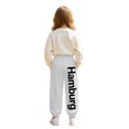 thumbnail image 3 of Shadoumai Girls Casual Sweatpants Letter Graphic Print Kid Activewear Elastic Waist Joggers Joggers For Play Everyday Wear,Girl Uniform Pants 11-12 Years, 3 of 6