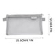 thumbnail image 3 of Xihbxyly Bolsa de Lona con Cremallera, Bolsa para Manualidades Diy, Organizador de Viaje Multiusos, Estuche para Cosméticos, Material Suave y Duradero, Ideal para Bordar, Paquete de 1, 20 X 11,4 Cm, 3 of 4
