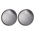thumbnail image 1 of 2pcs Non-stick Pizza Pan Carbon Steel Pizza Pan Round Pizza Pan for Oven Baking, 1 of 8
