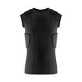 thumbnail image 3 of S SERENABLE Men Padded Chest Rib Protector Vest Sports Shock Training Top for Baseball Train M, 3 of 9