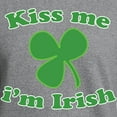 thumbnail image 3 of CafePress - Kiss Me Im Irish St Patricks Day Sweatshirt - Crew Neck Sweatshirt, 3 of 4
