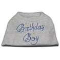thumbnail image 5 of Pet Dog  Cat Shirt Rhinestone, "Birthday Boy", 5 of 9
