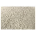 thumbnail image 4 of 2-Piece Embroidered Pillow Shams, King Decorative Microfiber Pillow Covers Set, King Size (Light Beige), 4 of 4