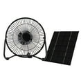thumbnail image 1 of Panel solar del ventilador del hierro del USB 8inch 2.5w 5W 5V para viajar al aire libre YUNYI BRAND  Deportes, 1 of 8