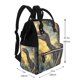 thumbnail image 2 of Easygdp Sunshine Jungle Dinosaur para Bolsa de Bebé de Gran Capacidad con Múltiples Bolsillos, Bolsa de Pañales para Padres, Bolsa de Viaje Organizada y Elegante, 2 of 6