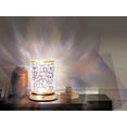 thumbnail image 2 of Brookstone Crystal Cut Ambient Lamp with Warm LED Glow, USB Powered Convenience, and Elegant Lighting Design, 2 of 3