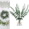 thumbnail image 5 of Coloody 30 Pcs Artificial Eucalyptus Stems 15 inch Fake Eucalyptus Branches for Wedding Bouquet Home Decor, 5 of 6