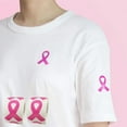 thumbnail image 1 of Suncoda Paper Tape, 600 PCS Pinks Ribbon Awareness Day Charity Event Promotion Stickers Tape, 1 of 6