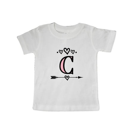 

Inktastic Letter C Monogram Tribal Arrow Gift Baby Girl T-Shirt