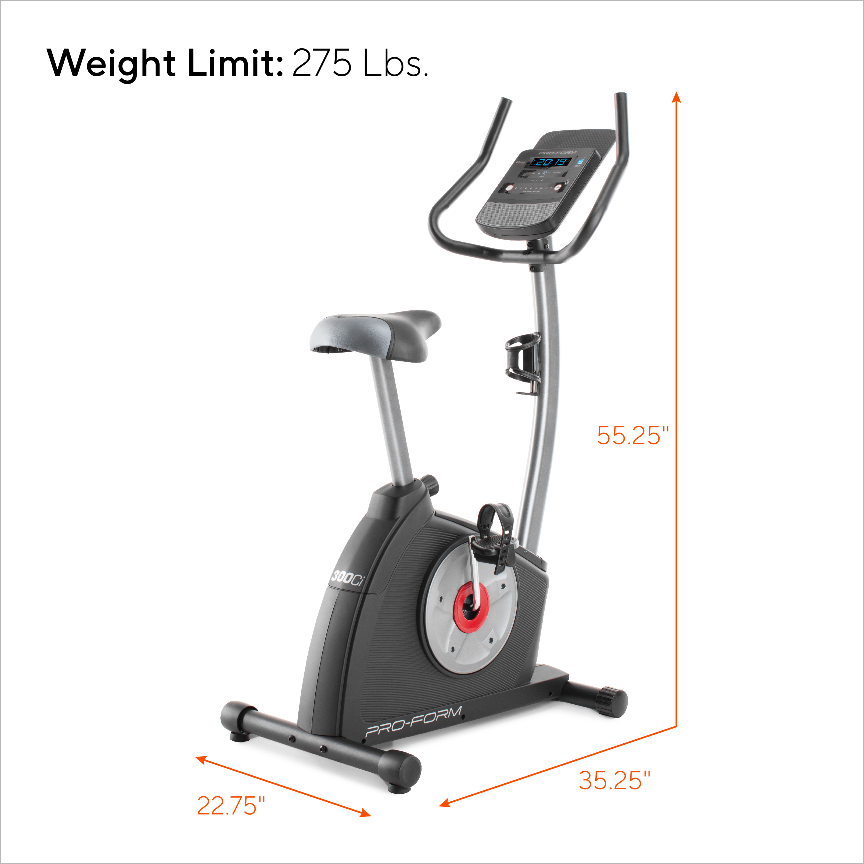 ProForm Cycle Trainer 300 Ci Upright Stationary Exercise Bike, Compatible with iFIT Personal Training - image 2 of 47