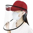 thumbnail image 1 of AIHOME Safety Protective Hat Cover Dustproof Removable Transparent Face Protection Shield for Outdoor Safer Travel, 1 of 8