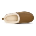 thumbnail image 3 of RockDove Women's Memory Foam Moccasin Slippers, Plush Lined Suede House Shoes, Closed Back Indoor Outdoor Slippers with Anti-Shock EVA Sole, 3 of 5