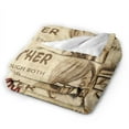 thumbnail image 2 of LHSHID To My Husband Throw Blanket Soft Fuzzy Fleece Blanket For Couch Bed Living Room Decoration 60x80in, 2 of 6