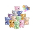 thumbnail image 3 of 10PCS Squish Bear Balls Jumbo Mochi Squish Toys Fidget Stress Balls For Adults Cute Bear Stress Relief Ball Birthday Party Favors Random Style Color Perfect Valentine's Day Gift, 3 of 4