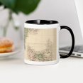 thumbnail image 3 of CafePress - Vintage Map Of New Zealand (1854) Mugs - 11 oz Ceramic Mug - Novelty Coffee Tea Cup, 3 of 4