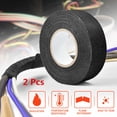 thumbnail image 1 of 2Pcs Car Cable Harness Wiring Loom Heat-resistant Adhesive Cloth Fabric Tape 15M, 1 of 4